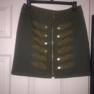 BEBE Embellished Skirt